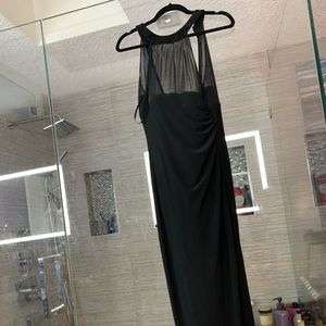 Long black formal dress